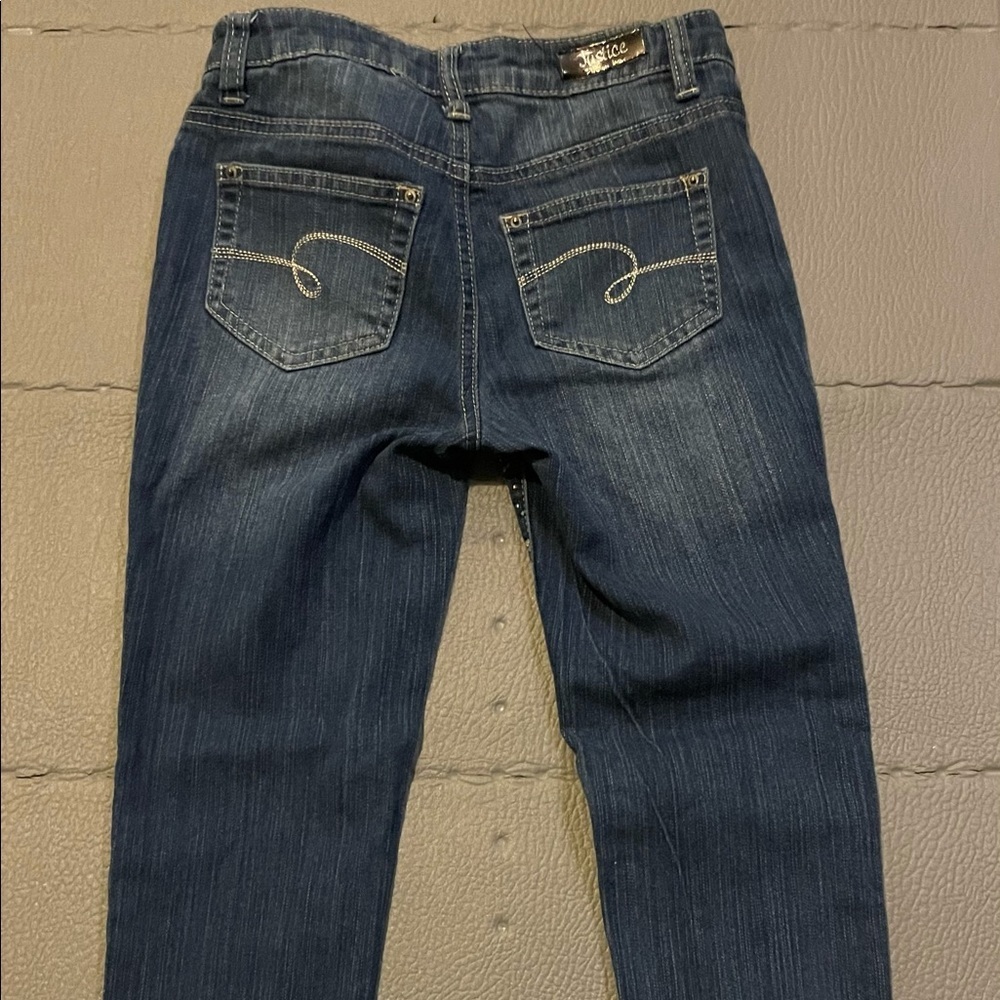 Justice Premium Jeans Size 14S - Picture 6 of 11